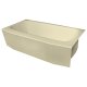 5 ft. Winged Almond Bathtub Liner