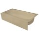 5 ft. Straight Sandbar Bathtub Liner