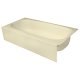 5 ft. Straight Almond Bathtub Liner