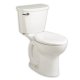 American Standard Cadet Pro, 10 inch Rough, Right Height, Elong. 2-Piece Toilet 16.5 inch High, White