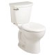 American Standard Cadet Pro, 10 inch Rough, Right Height, Round Two Piece Toilet 16-1/2 inch High, White