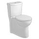 American Standard Studio - Elongated Two Piece Toilet, 12 inch Rough, 16-1/2 inch High , White