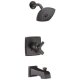 Delta Ashlyn Single Handle Single Function Bathtub & Shower Faucet, Venetian Bronze (Trim Only)