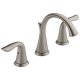 Lahara - Two Handle Widespread Lavatory Faucet, Stainless