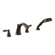 Moen Brantford 924 Two-Handle Walk-In Tub Faucet W/Handheld Shower & 9792 Valve, Oil Rubbed Bronze
