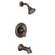 Moen Brantford T2153 1-Handle Tub & Shower Trim, 1-Function Showerhead, Valve 62370, Oil Rub Bronze