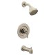Moen Gibson Tub/Shower Trim 1.75 Gpm Single Handle W/ 62390 Valve, Brushed Nickel
