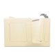 Buckingham Gel Coat Inward Swing Door Hydro Tub (Hydro Spa System Only), 30x60, Right-Hand, Biscuit