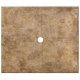 Flat Shower Floor 47x59 w/ Drain Channels, River Rock