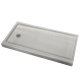 Sprayfoam Custom Shower Base, Linen - Extra Large, Center Drain Only