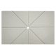 Flat Shower Floor With Drain Channels 60X94, Linen