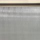 Shower Panel Replacement 30 X 68 1/4 In Corrugated Glass, Brushed Nickel