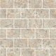 Imp/Cobblestone 65X98.5 W/ 4 Special Bends Bianco Travertine