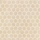 Deco Trim Hexagon W/ 1 Special Bend Travertine