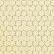 Deco Trim Hexagon W/ 2 Special Bends Biscuit
