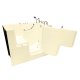 Lincoln Gel Coat Outward Swing Door Hydro Tub (Hydro Spa System Only), 32x52, Right-Hand, Biscuit