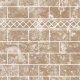 Imp/Flagstone 65X98.5 W/ 3 Special Bends Sandalwood