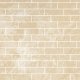 Deco Trim Subway White Travertine