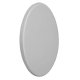 6 Inch Hole Cap Gray