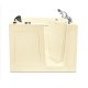 Geneva Gel Coat Inward Swing Door Hydro Tub (Hydro Spa System Only), 30x52, Right-Hand, Biscuit