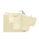 Zurich Gel Coat Outward Swing Door Hydro Tub (Hydro Spa System Only), 30x52, Right-Hand, Biscuit