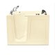 Geneva Gel Coat Inward Swing Door Hydro Tub (Hydro Spa System Only), 30x52, Left-Hand, Biscuit