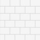 Imp/Cobblestone 65X98.5 W/ 4 Special Bends Matte White Grayline