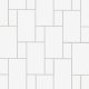 Le/Hopscotch Side Wall W/ 4 Special Bends Matte White Grayline