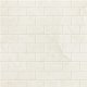 60X98 Sim-Tile Subway Silver White Marble
