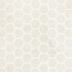 Rvl/6 Inch Hexagonal 40X103 W/ 2 Special Bends Silver White Marble