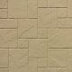 Piazza Sim-Tile Back Wall, Sandbar