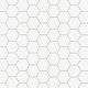 Rvl/6 Inch Hexagonal 40X103 W/ 4 Special Bends Matte White Grayline