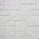 Piazza Sim-Tile Back Wall, White