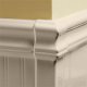 Wainscoting Outside Corner Almond