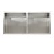 Liquid Accents 12 x 24 Inch Niche, Stainless Steel
