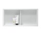 Liquid Accents 12 x 24 Inch Niche, White
