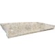 Low-Barrier 60 X 30 Shower Base, Left-Hand, Bianco Travertine