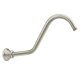 Moen 113 Waterhill 14 inch Shower Arm And Flange, Brushed Nickel