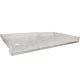 Low-Barrier 60 X 32 Shower Base, Left-Hand, Carbon Ash