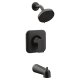 Moen 2473 Genta Posi-Temp Tub & Shower Trim, Matte Black