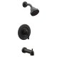 Moen Gibson Tub/Shower Trim 1.75 gpm Single Handle, Matte Black
