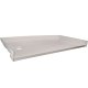 Low-Barrier 60 X 32 Shower Base, Left-Hand, Gray