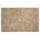 Flat Shower Floor With Drain Channels 60x94, River Rock