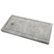 Sprayfoam Custom Shower Base, Metapeak - Extra Large, Center Drain Only