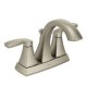 Moen Voss 6901 Two-Handle High Arc Faucet 4 In Ctr Set, Brushed Nickel