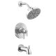 Saylor Two Handle Multi Function Bathtub & Shower Faucet in Chrome (Trim Only)