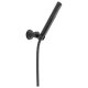 Premium Single-Setting Adjustable Wall Mount Hand Shower in Matte Black