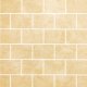 Imp/Cobblestone 40X98.5 W/ 4 Special Bends White Travertine