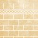 Imp/Flagstone 40X98.5 W/ Regular Bend White Travertine