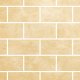 Imp/Roman Block 60X103 W/ 4 Special Bends White Travertine